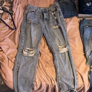 pacsun light wash jeans size 29 $25 mom jean